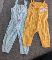 Sommer Spaghetti jumpsuits gelb hellblau gr 74 lang Blumen Baden-Württemberg - Ilshofen Vorschau