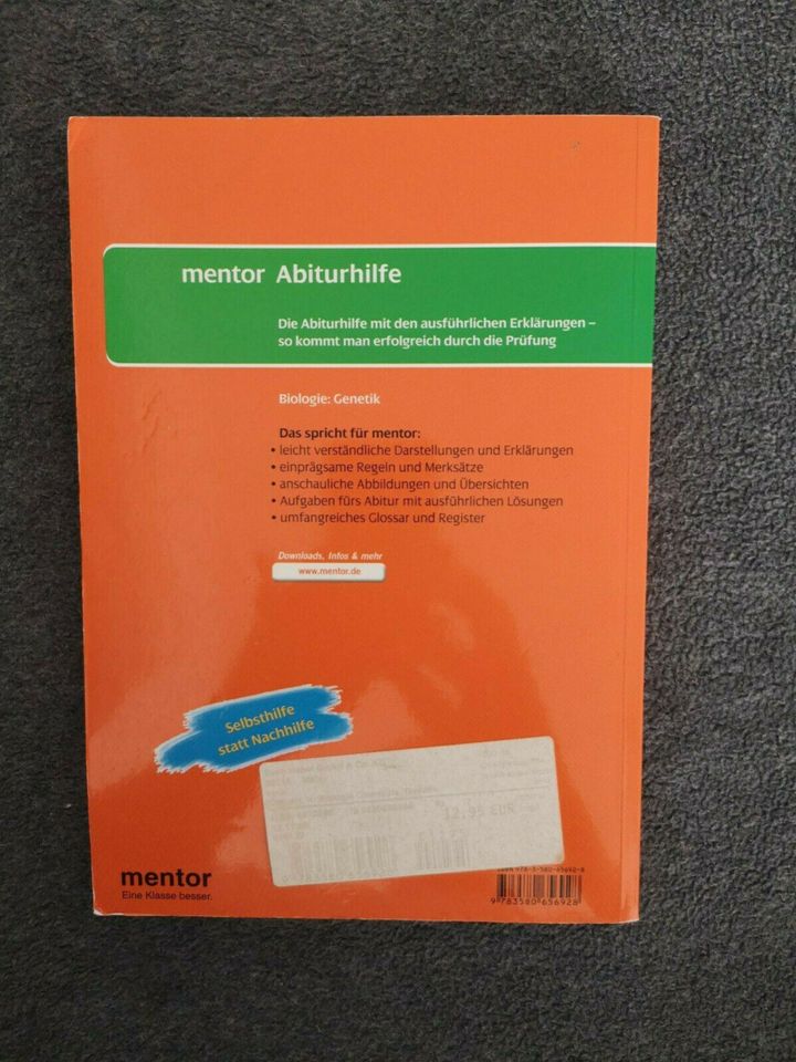 mentor Abiturhilfe: Biologie Oberstufe: Genetik, wie neu in Mainz