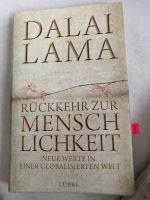 Buch Rückkehr zur Menschlichkeit -Dalai Lama Herzogtum Lauenburg - Breitenfelde Vorschau