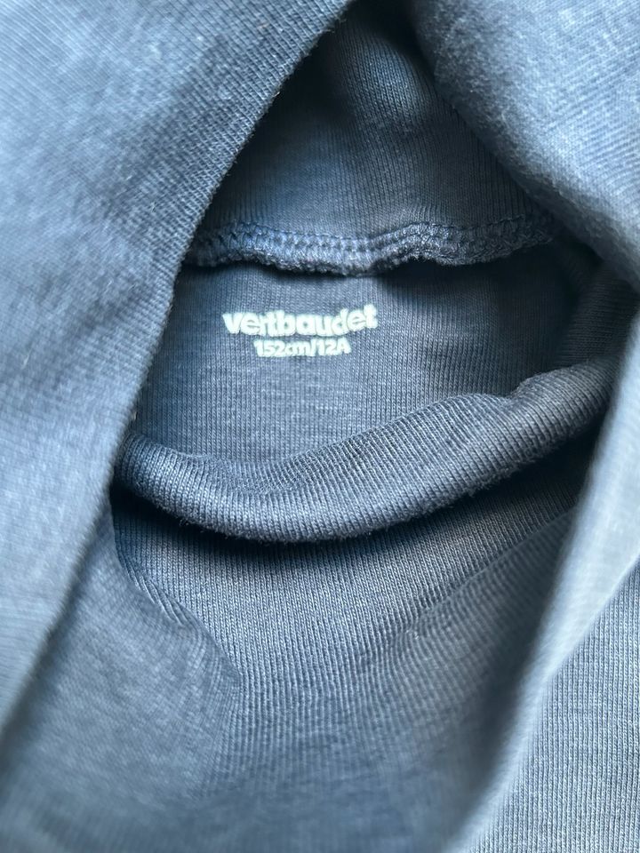 Vertbaudet Rollkragen-Pullover / Langarmshirts Gr. 152 blau neuw in Meppen