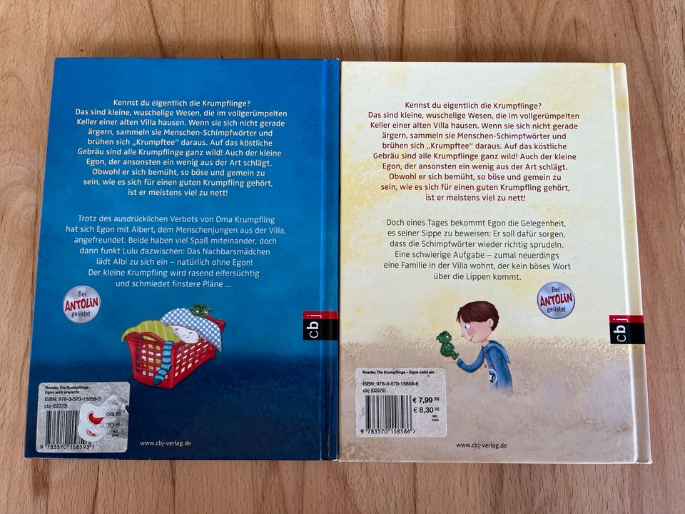 Kinderbücher Bücher Die Krumpflinge, Egon zieht ein u.a. in Sehnde