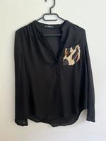 Shein schwarze Bluse XS Bayern - Greifenberg Ammersee Vorschau