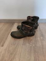 Stiefeletten, grün, Größe 40 Bayern - Bad Staffelstein Vorschau