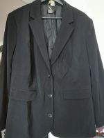 Klassischer schwarzer Blazer mit Stretchanteil, Gr 50 Nordrhein-Westfalen - Paderborn Vorschau