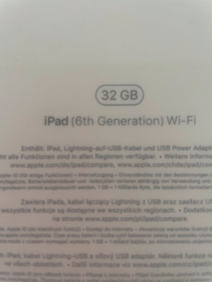 iPad 6. Generation 32GB in Nidderau