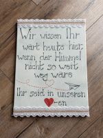 Schild Hochzeit Nordrhein-Westfalen - Sassenberg Vorschau