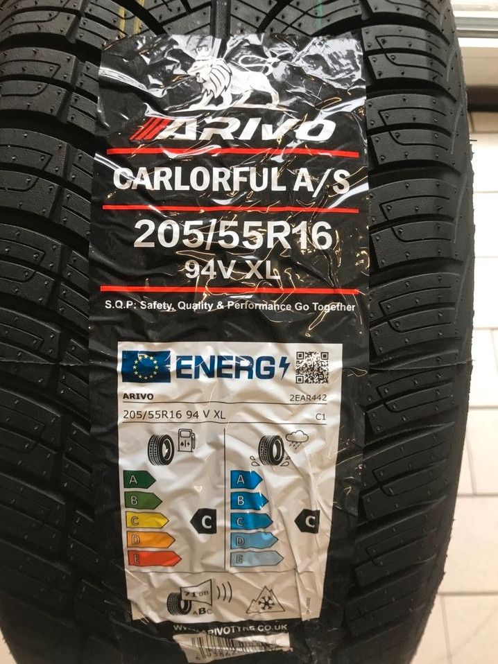 REIFEN ARIVO  205/55 R 16 94V M+S Ganzjahresreifen NEU  NEU in Pattensen