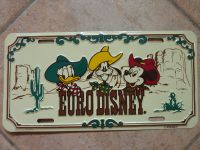 Euro Disney number plate Nummernschild USA Mickey Maus Donald Hessen - Wiesbaden Vorschau