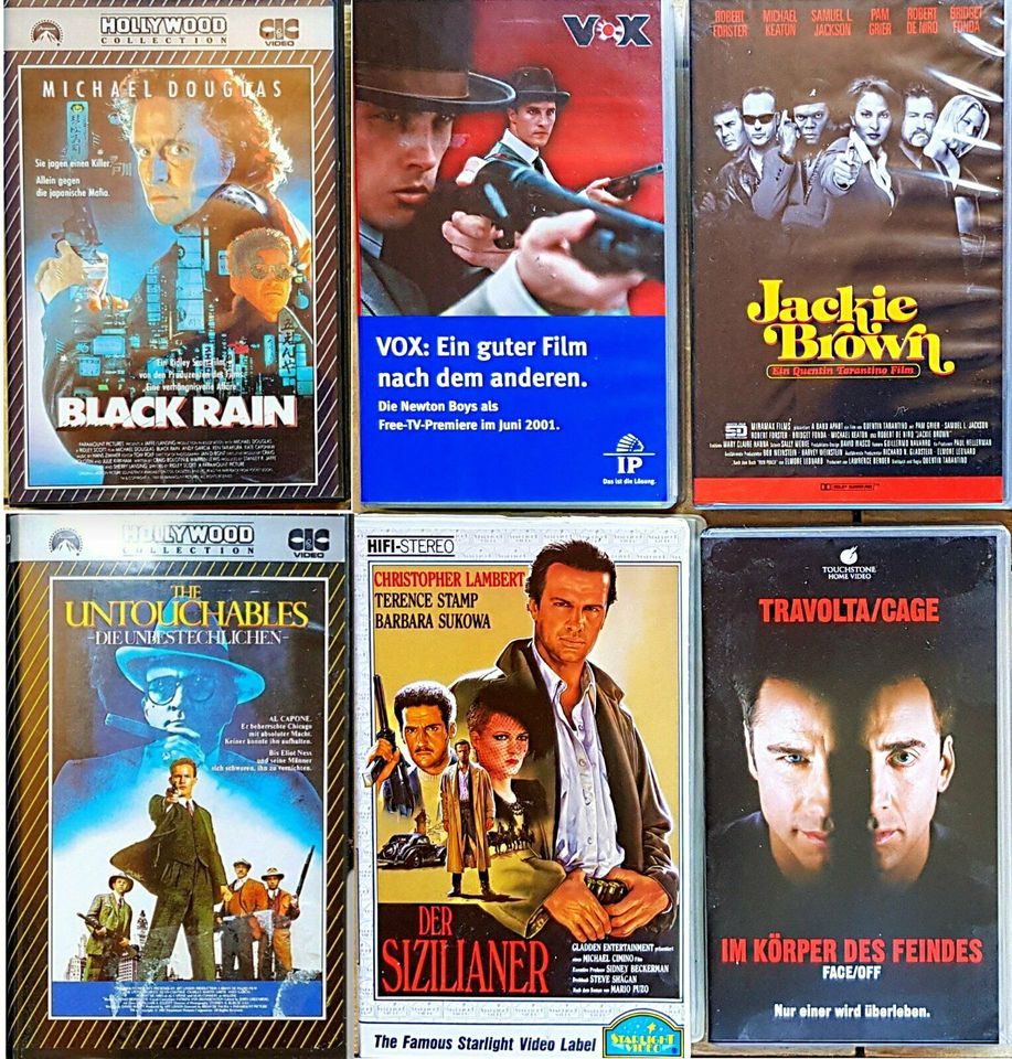 10 spannende Filme auf VHS Kassetten UNBENUTZT! Frei ab 12 o. 16. in Remshalden