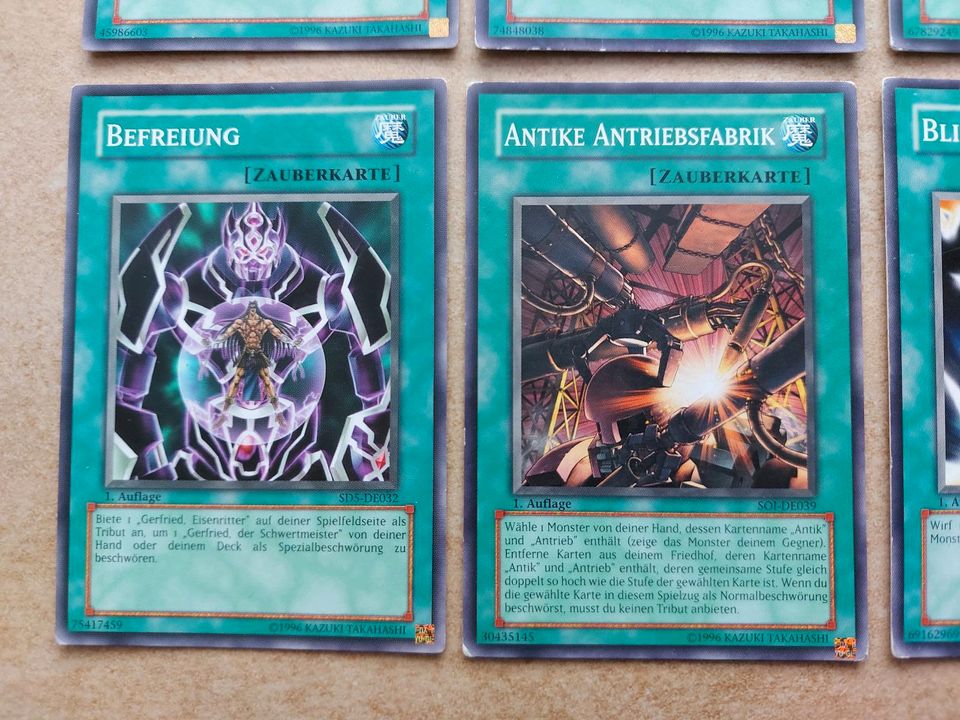 Yu-Gi-Oh! Karten 1. Auflage - je 0,20 € in Zell am Main