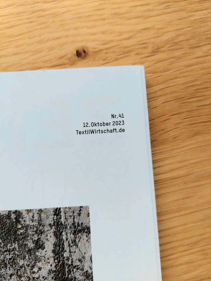 Neu Magazin TextilWirtschaft Nr. 41 Oktober 2023 in Sulingen