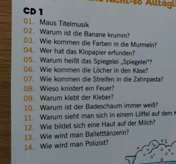 Frag doch mal die MAUS, das große Mauswissen 4CDs in Ahlen