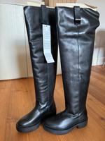Mango Stiefel Overknees Limited Edition Schwarz neu Frankfurt am Main - Nordend Vorschau