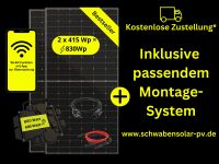 Balkonkraftwerk Komplettset inklusive Halterungen 1/2/4 Module Baden-Württemberg - Lauterstein Vorschau