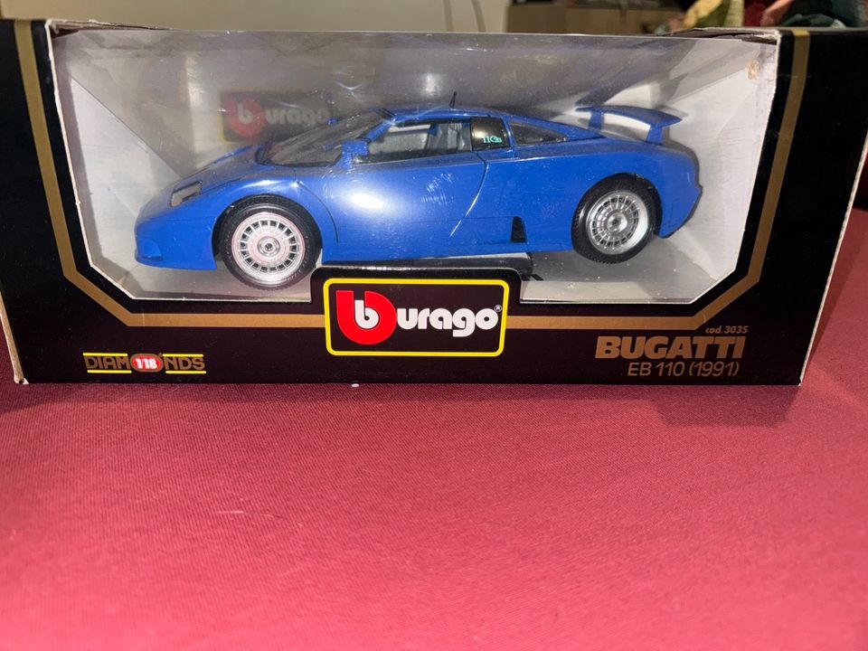 Burago Bugatti EB 110 (1991) in Dorsten