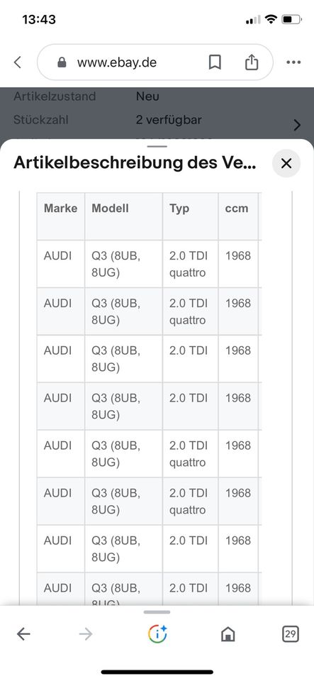 LUK Kupplung 2,0 TDI Audi Seat VW 624378534 in Loxstedt