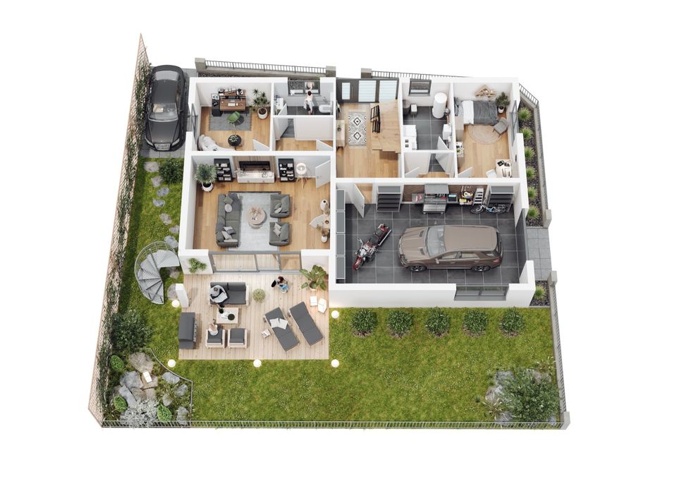 Energetisch sanierte Stadtvilla: Modernes Wohnen in Elz ohne Prov in Elz
