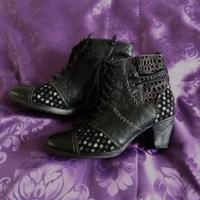 Stiefelette mit Stückweiße Leder ! Bayern - Kaufbeuren Vorschau