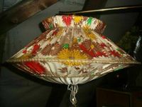 1940 Stehlampe Stehleuchte original Igelit Lampenschirm Antik Alt Brandenburg - Cottbus Vorschau