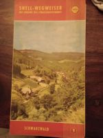 Shell Wegweiser, Straßenkarte 1950er Jahre Rheinland-Pfalz - Freinsheim Vorschau