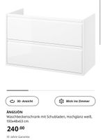 Ikea Ängsjön Waschbeckenunterschrank Bad weiß 100cm NEU OVP Köln - Köln Buchheim Vorschau