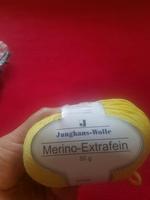 500g.Junghans Wolle Merino Extrafein,Gelb,50g/125m,100%Schurwolle Nordrhein-Westfalen - Kierspe Vorschau