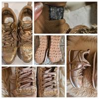 skechers Sneaker Halbschuh beige Gold Gr 38 Rheinland-Pfalz - Oberreidenbach Vorschau
