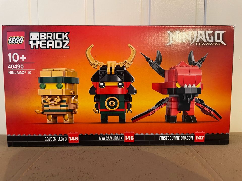 LEGO 40490 Ninjago Brickheadz Jubiläum NEU & OVP in Marburg