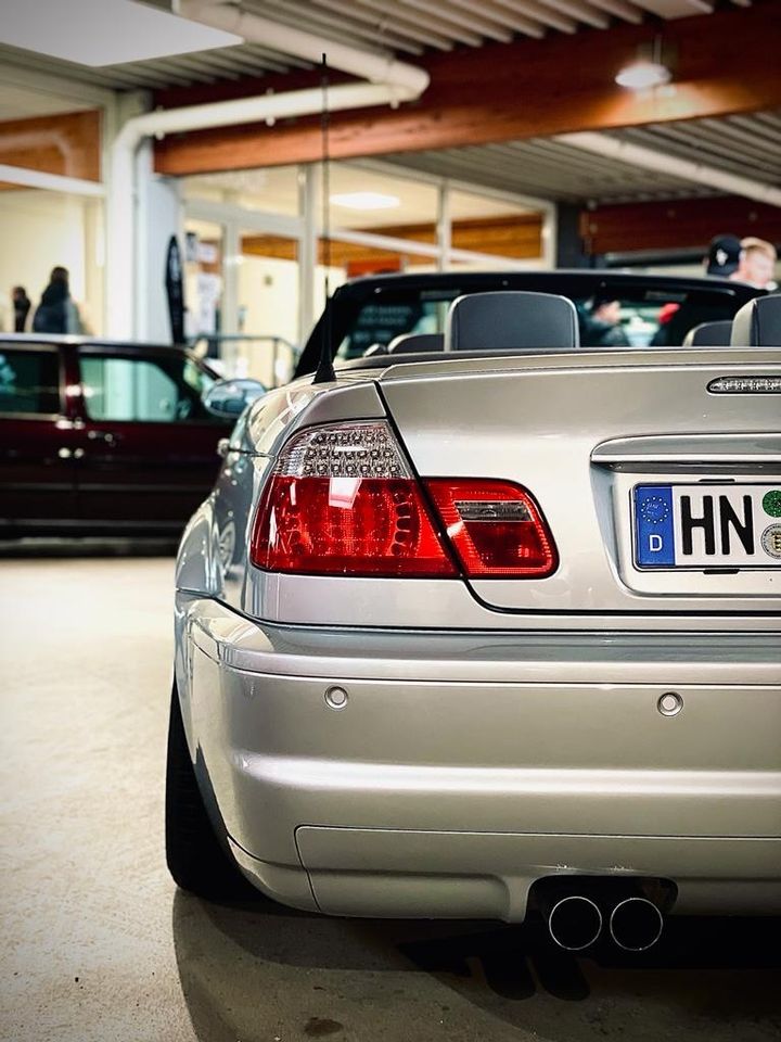 BMW E46 M3 Cabrio Facelift Schalter BBS Le Mans TÜV Neu in Neckarsulm