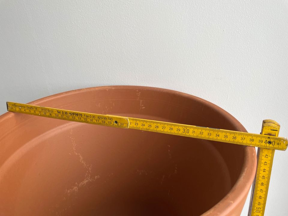 XXL Tontopf Ø 39cm rote Terrakotta Pflanztopf NEU in Leipzig