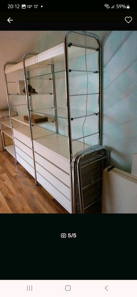 ‼️SUCHE‼️ Ikea Niklas Regal-System Teile Chrom Schrank in Mannheim