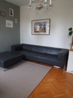 KOINOR Markensofa hochwertiges Leder mit Hocker Sofa Couch Modell Baden-Württemberg - Karlsruhe Vorschau