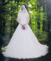 Brautkleid Hochzeitskleid Prinzessin Legrand Schleppe 36 38 S M Bayern - Fischbachau Vorschau