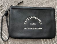 Karl Lagerfeld original Leder Clutch Tasche Pochette Hessen - Rüsselsheim Vorschau