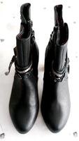 NEU! Leder-Stiefeletten, schwarz, Gr. 39 Bayern - Betzenstein Vorschau