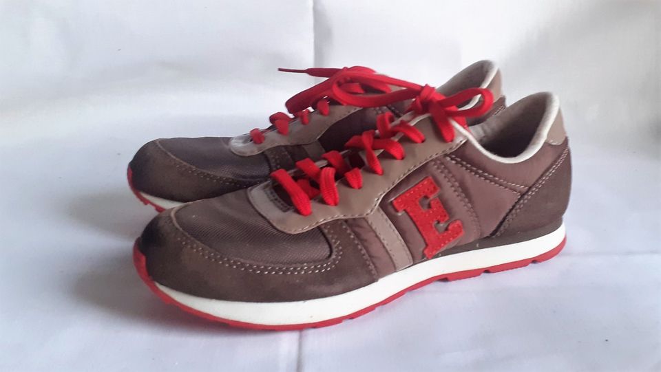 °ESPRIT° Schöne Sneaker° Gr.38° Braun/Rot) in Zettingen