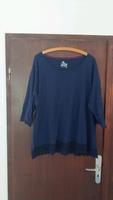 yessica T-Shirt, blau, mit Spitze, Gr.52/54 Hessen - Bad Arolsen Vorschau