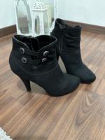 ✨Deichmann Stiefeletten Gr.38 Schwarz ✨ Nordrhein-Westfalen - Herten Vorschau