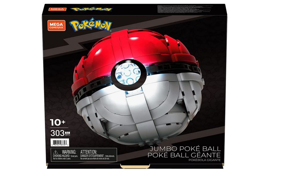 ✅ Mega Construx Pokemon - Jumbo Poke Ball NEU & OVP in Grafenrheinfeld