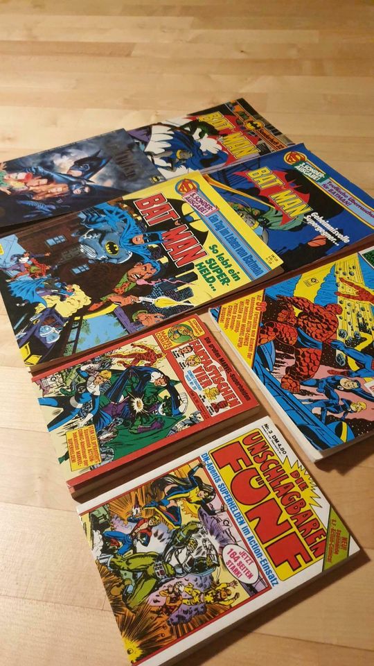 Comic Sammlung - Batman, Fantastischen Vier & Fünf Taschenbuch in Düsseldorf