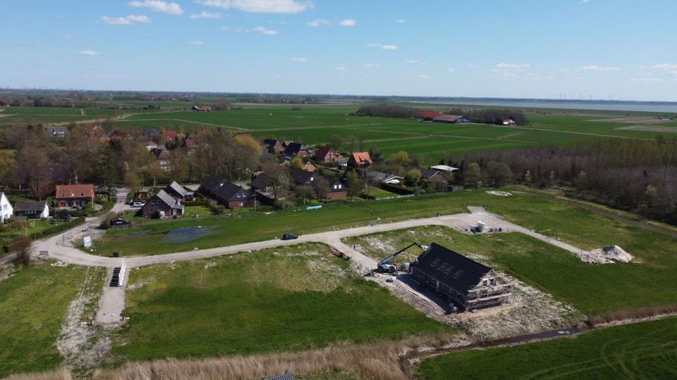 Neubau Bungalow mit Carport nahe Nordseeküste in Butjadingen