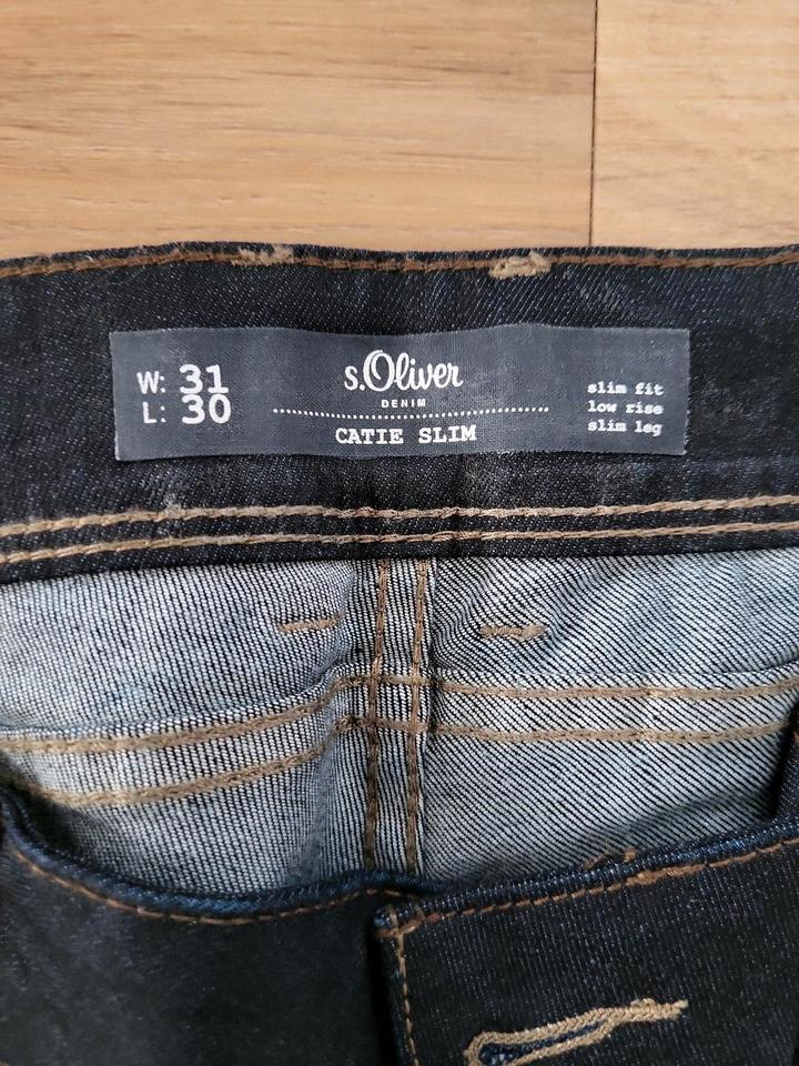 Verkaufe Jeanshose Hose s'Oliver Catie Slim 31/30 neuwertig in Bad Essen