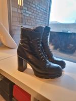 Hochwertige Echtleder Stiefeletten mit Schnürung *Liebhaber*leder Hamburg-Nord - Hamburg Barmbek Vorschau