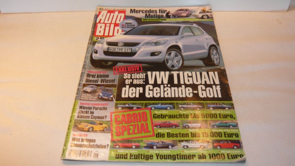 Auto Bild Zeitschrift Ausgabe Nr29 vom 21.07.2006 Titel VW Tiguan in Lingen (Ems)