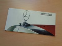 Mercedes Personenwagen Prospekt 1965 200 230  220 250 300 600 SL Baden-Württemberg - Korb Vorschau