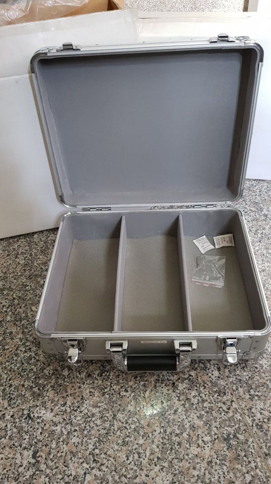 2 x CD-Case ALU Digital-Booking abgerundet silber  NEU+OVP Set in Netzschkau