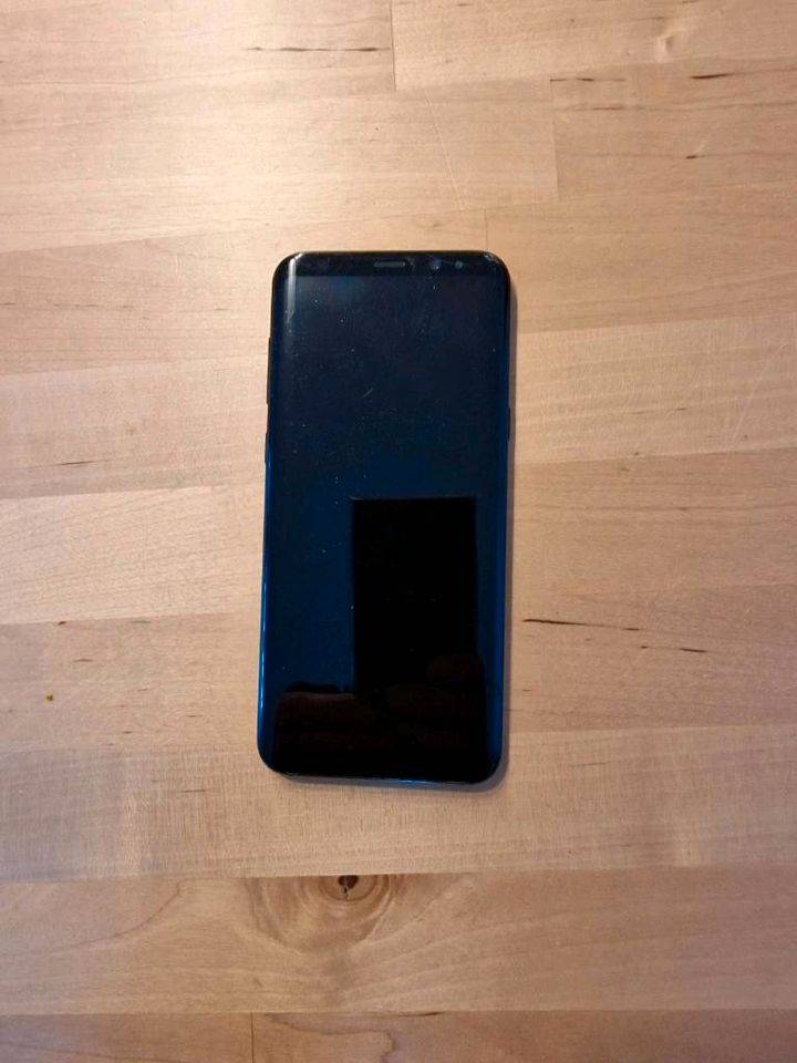 Samsung S8 plus Black mit Gebrauchsspuren in Langenfeld