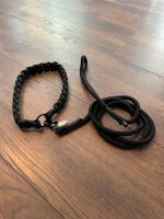 Leine inkl. Halsband schwarz paracord Hund Schleswig-Holstein - Eckernförde Vorschau