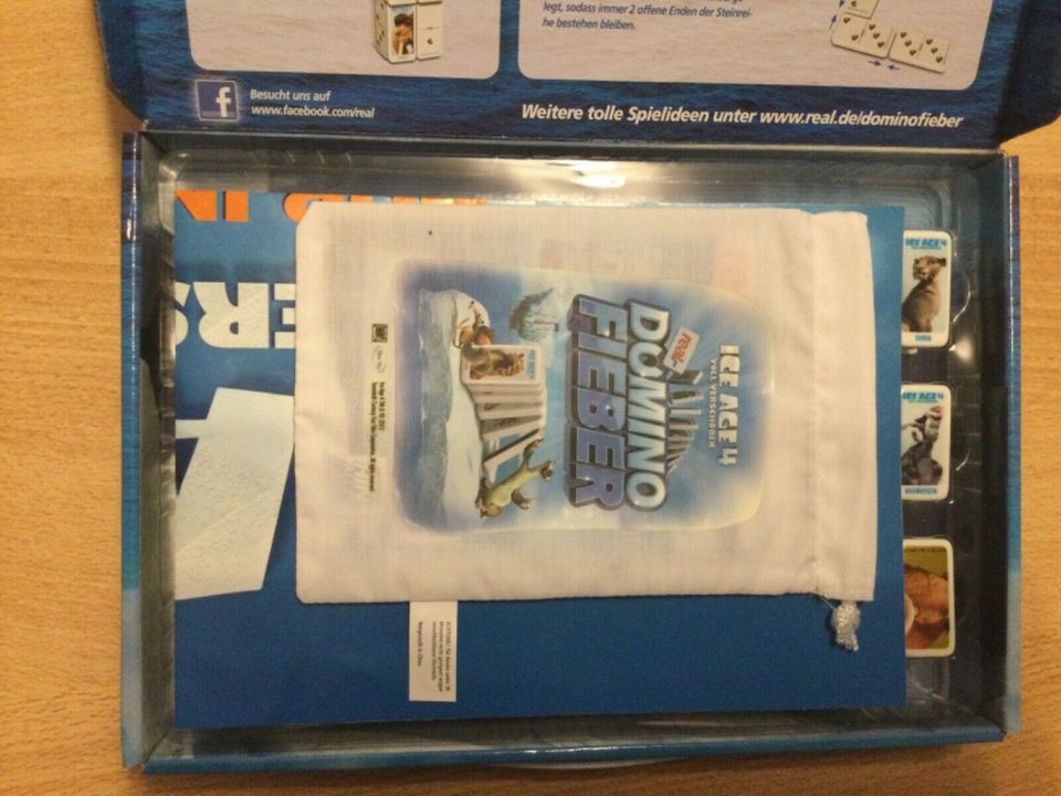 Dominofieber Sammelkoffer komplett mit Filmposter ICE AGE 4 in Frankfurt (Oder)