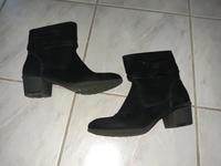 Damen Stiefeletten/ Stiefel Gr 39 schwarz Bayern - Stockstadt a. Main Vorschau